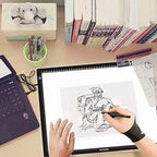 HUION Artist Glove for Drawing Tablet (1 Unit of Free Size, Good for Right Hand or Left Hand) - Cura CR-01
