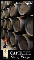 CAPIRETE | 20 Year Old Solera Reserve Sherry Vinegar (Spanish) - Glass bottle 25.4 Fl.Oz / 750 ml