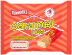 Tunnocks Caramel Logs - 12 Bars Package - Roasted Coconut Covered Caramel Wafer