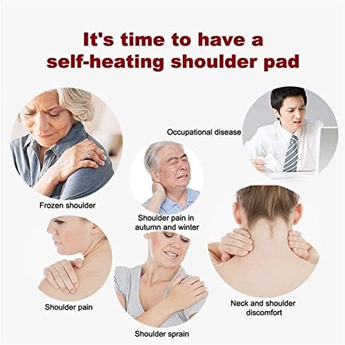 1piece Self-Heating Tourmaline Shoulder Magnetic Therapy Support Brace Belt for The Back Corrector Massager (XLarge)