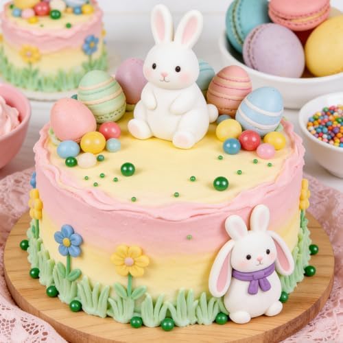 Easter Deep Green Pearl Sugar Sprinkles for Cake Decorating, 150g/5.29oz, Edible Candy Pearls, Pearl Cake Decorations, Cupcakes&Cookies Foodgrade Toppers, Wedding Party Holiday Supplies