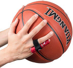 Kuangmi Finger Sleeve Support Protector Finger Splint Brace Use for Pain Relief and Preventing Sports Injuries（S/M, Red