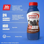 Premier Protein Shake, Cookies & Cream, 30g Protein, No Added Sugar, 24 Vitamins & Minerals to Support Immune Health, 11.5 fl oz, 12 Pack