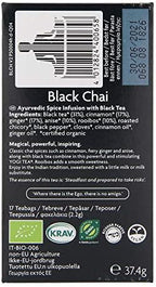YOGI TEA Organic Black Chai Tea, 17 CT