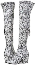 N.N.G Women Over the Knee Boots Thigh High Suede Block Winter Low Above Flat Long OTK Comfort Pointed toe