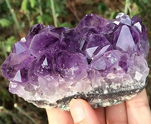Health & Household Natural Amethyst Beautiful Purple Quartz Geode Crystal Cluster Specimen