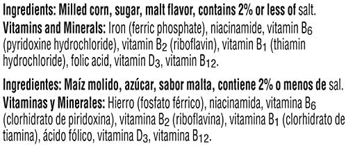 Kellogg's Corn Flakes Breakfast Cereal, 8 Vitamins and Minerals, Healthy Snacks, Original, 36oz Box (2 Bags)