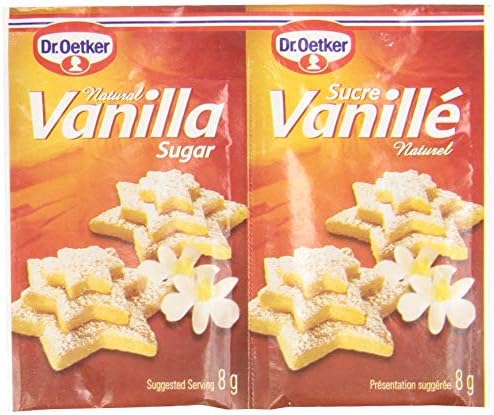Dr. Oetker Vanilla Sugar - Natural - 6 × 8 g