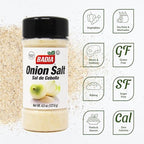 Badia Onion Salt, 4.5 oz – Rich Taste of Onion with Salt