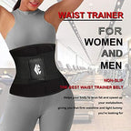 ChongErfei Waist Trainer Belt for Women Man - Waist Trimmer Ab Belt - Tummy Control Body Shaper