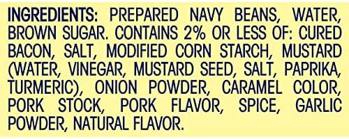 BUSH'S BEST Canned Country Style Baked Beans, Source of Plant Based Protein and Fiber, Low Fat, Gluten Free, 28 oz