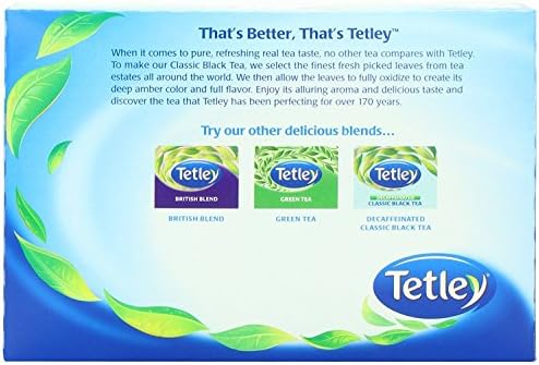 Tetley Inc Tea Bags, 100 Ct