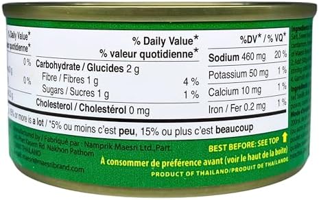Maesri Thai Green Curry Paste - 4 Oz (Pack of 4)
