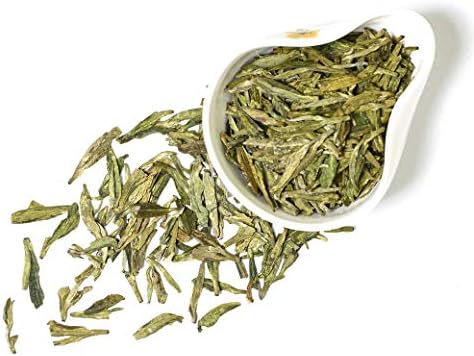 GOARTEA - Dragon Well Longjing Green Tea - 100g / 3.5oz Supreme Grade - West Lake Dragonwell Green Tea Loose Leaf - Chinese Spring Xihu Long Jing