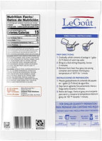 LeGout Beef Instant Gravy Mix No Artificial Flavors, 0g Trans Fat, 12 Ounce (Pack of 8)
