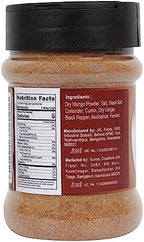 Tarkeeb Chat Masala 4.23 oz (120g) Shaker Top PET Jar | Tangy Indian Seasoning | All Natural | Vegan | No Colors | Gluten Free | NON-GMO | Indian Origin |