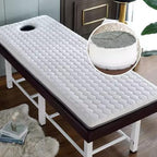 DAZULI Massage Table Cushion Topper Memory Foam Lash Bed Mattress Pad Non-Slip Spa Bed Padding (Bed Not Included) with Breathe Hole&Elastic Bands(Size:75x185cm,Color:D)