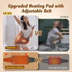 Heating Pad for Back, Electric Heating Pad for Period Cramps, Wrap Around Heat Pad for Waist Stomach Neck Shoulders Thigh Knee,Birthday Gifts for Women Men, Mothers Day Gifts for Mom Wife