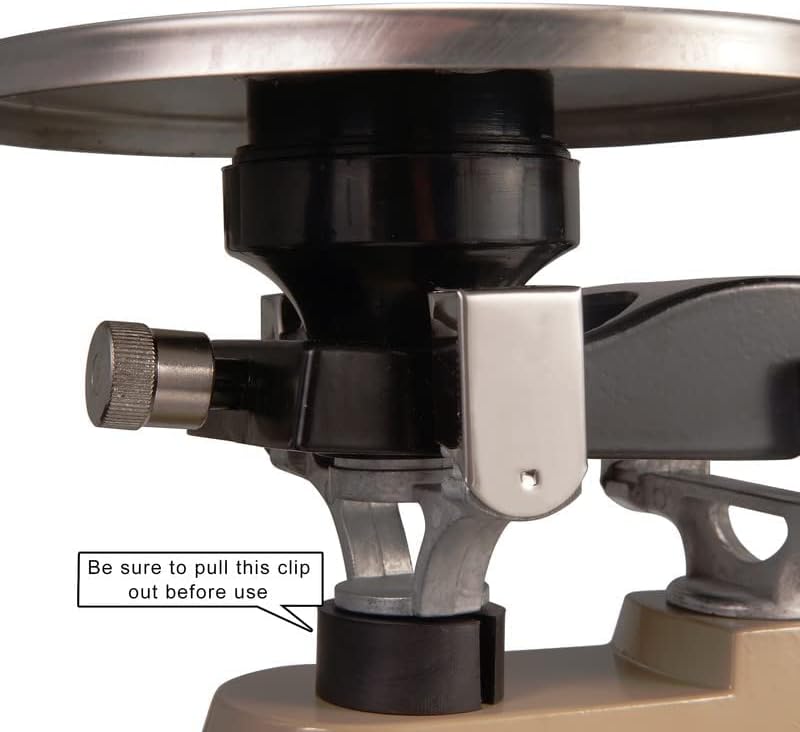 Triple Beam Mechanical Balance Scale, Triple Beam Scale, 2610g 0.1g for Lab Analytical School MB2610