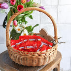 Licorice Twist Strawberry Bulk Pack 2 Pound - Individually Wrapped Chewy Candy for Easter Basket Stuffers, Party Favors, Pinata Filler, and Snacks - Great for Kids & Adults