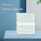 TopHomer 100pcs Transparent Dressing Adhesive Bandage Waterproof Tape Bandage Clear Adhesive Bandages Stretch Tape for Tattoos Swimming or Shower (3.14"*3.93")
