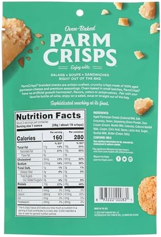 Parmcrisps, Crisps Sour Cream Onion, 1.75 Ounce