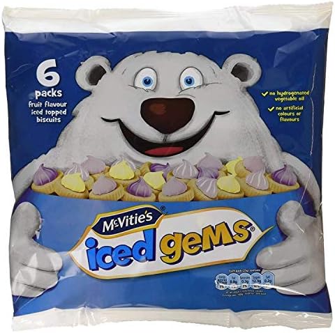 Iced Gems - 6 X 25g From Uk