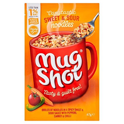 Mug Shot Spicy Sweet & Sour Noodles - 67g (0.15lbs)