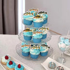 40PCS Edible Fish Cupcake Toppers Fishing Theme Party Cake Decorations Baby Shower Boys Girls Gone Fish Party Summer Theme Outdoor Fishing Party Favors Cake Decor Supplies