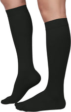 MGANG® 20-30 mmHg Compression Socks, Knee High Compression Stocking for Men and Women, Closed Toe, for Varicose Veins, DVT, Swelling, Edema, Shin Splints, Black XX-Large
