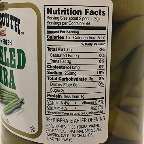 Old South Pickled Okra 64 Oz (Pack of 1)