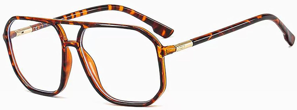 Oversized Square Reading Glasses for Women/Men, Large Aviator Anti Blue Light Reader, Big Frame Anti Glare Eywear