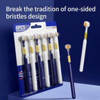 3 Sided Toothbrush for Adults with Soft Hair, high-end Combination Brush Head, Teeth Protection, Tongue Cleaning, Couple Style