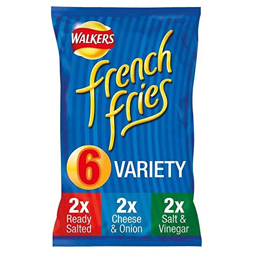 Walkers French Fries Variety Snacks 18g x - 6 per pack