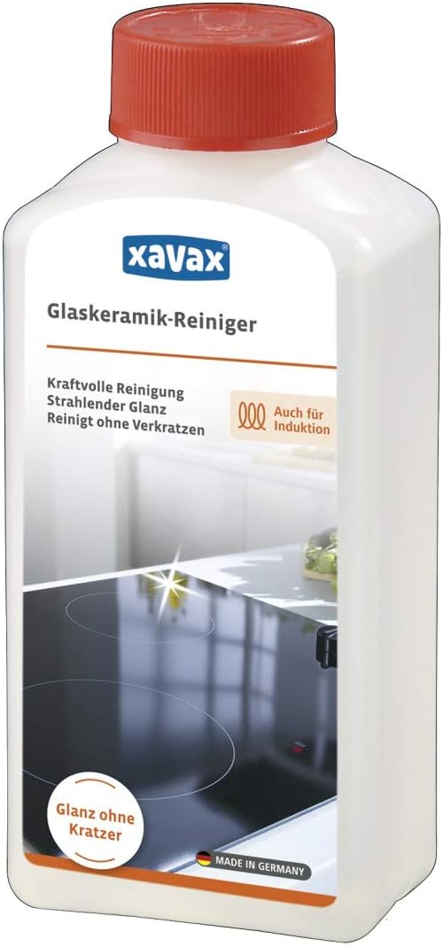 Xavax Cleaner for ceramic hob, ceramic hob, induction hob, 250 ml