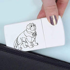 Azeeda 'St Bernard Dog' Pill Box with Tablet Splitter (PI00003632)