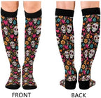 Wusikd Cats Compression Socks for Women and Men Circulation Cute Long Socks for Athletic Running 1
