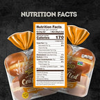 Nature's Own Perfectly Crafted Brioche Style Hamburger Buns, Non-GMO Sandwich Buns, 8 Count