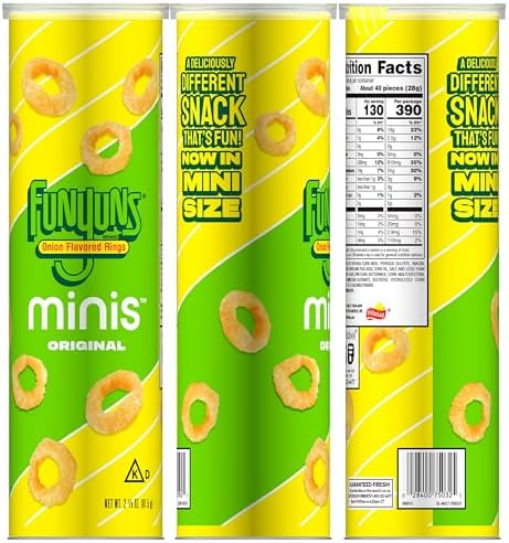 Minis, Funyuns Original, 2.875 oz Canister