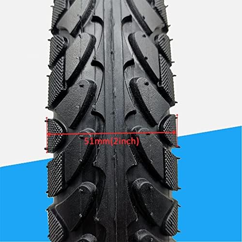 16 Inch Electric Wheelchair Rear Wheel Replacement Accessories, 16×2.125, Pneumatic Tires, Aluminum Alloy Hub, Bearing 45mm, 1 Pair