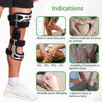 Orthomen OA Knee Brace, Knee Support Brace for Osteoarthritis, Unloading, Arthritis Pain and Knee Support Ideal for Men and Women (XL-Right)