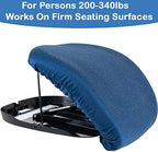 Carex Upeasy Seat Assist Plus - Portable Self-Powered Lifting Seat Cushion for Chairs, 70% Weight Support up to 340 lbs. - Lift Assist for Seniors and Mobility Support