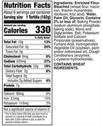 Old El Paso Restaurant Style Grande Flour Tortillas, Meal Prep, 6 Ct, 21.5 oz (Pack of 5)
