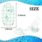 Kingdder 60 Pcs Baby Ear Covers for Bath Waterproof Ear Protection Plugs for Swimming Kids Newborn Shower Surfing Snorkeling and Other Water Sports(White)