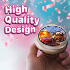 30 x Edible Cupcake Toppers – Racing Cars Themed Collection of Edible Cake Decorations | Uncut Edible on Wafer Sheet