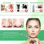 5PCS Blackhead Remover Comedone Extractor, Curved Blackhead Tweezers Kit, Professional Stainless Pimple Acne Blemish Removal Tools Kit for Manual