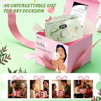 Ajoura Digital Wax Warmer Kit - 10-Min Quick Heat Hair Removal System with Precision Temp Control, Includes 30 Wax Sticks for Women Men, Home Salon Use(Light Green)
