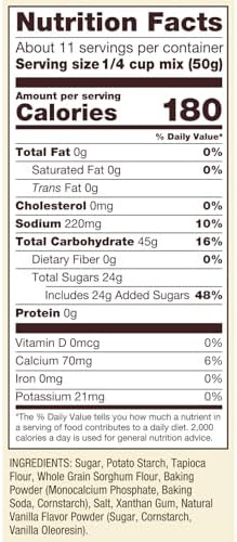Bobs Red Mill Cake Flour, Vanilla, 19 oz