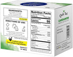 QuikTea Cardamom Instant Chai Tea Latte - 10 Count Single Box - Superfood Antioxidant, Digestion Tea