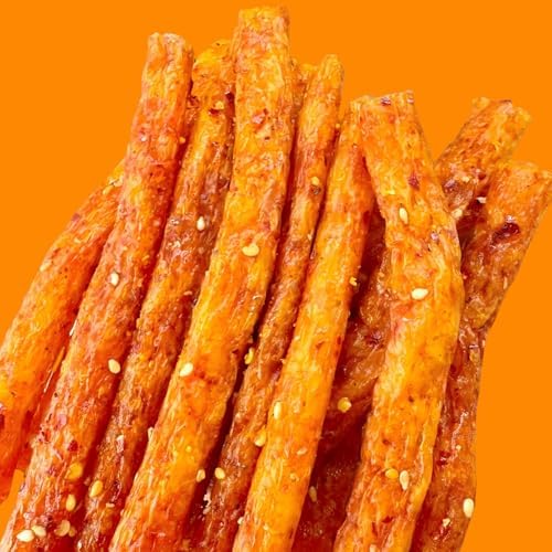 JTEDZI Latiao, Latio Spicy Strips, 3.8 Ounce (Pack of 3) 辣条